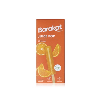 Barakat Orange Ice Pops 50Ml X 4