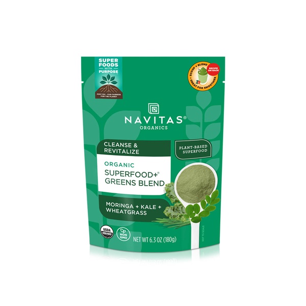 Navitas Organics Superfood+ Greens Blend 179g