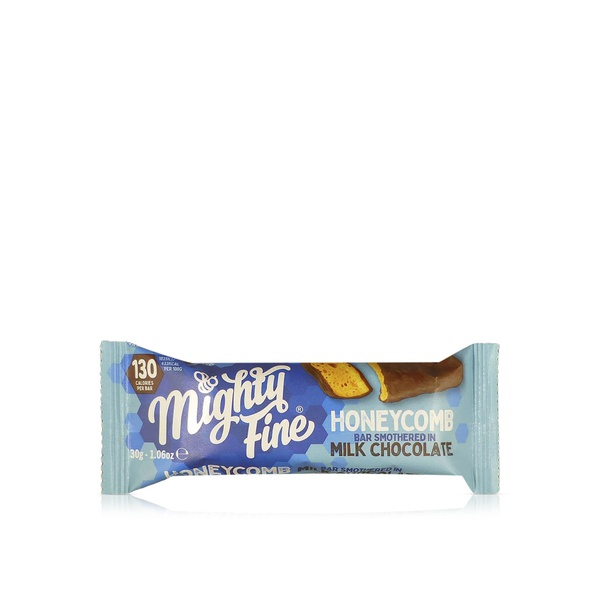 Mighty Fine Milk Choco Honeycomb Bar 30g