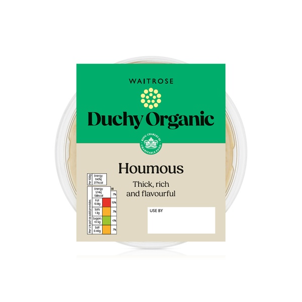 Waitrose Duchy Organic Houmous 200g