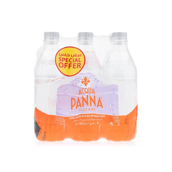 Acqua Panna 500ml x 5 + 1 Free