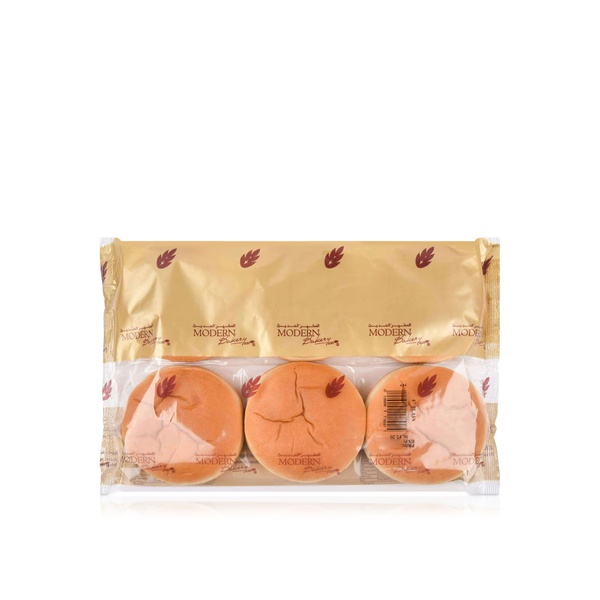 Modern Bakery Plain Burger Bun x 6 330g