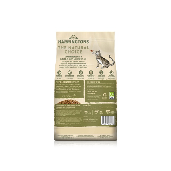 Harringtons Adult Cat Dry Food with Salmon 2kg