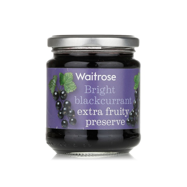 Waitrose Blackcurrant Preserve 340g