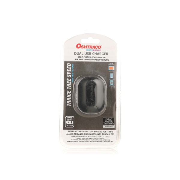 Oshtraco Dual USB Charger
