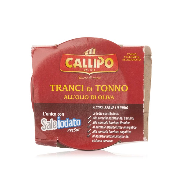 Callipo Yellowfin Tuna Fillets in Olive Oil 160g