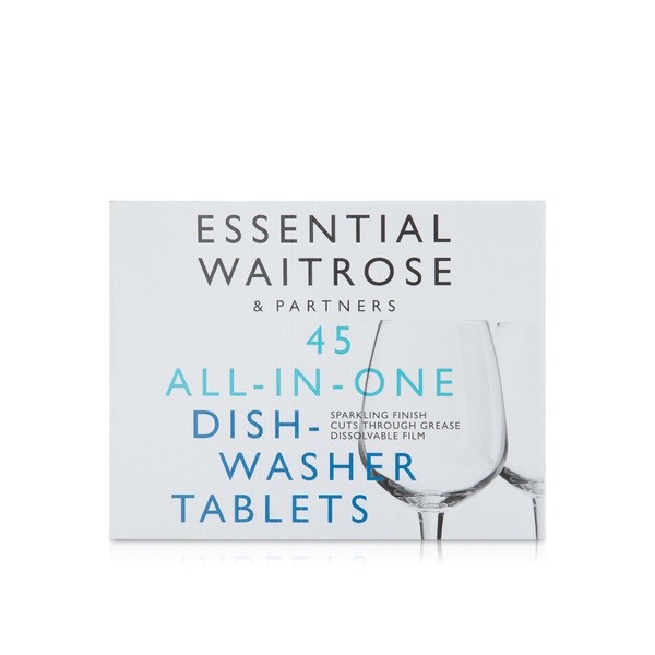 Waitrose all in one dishwashing tablets original 45s 810g price in UAE