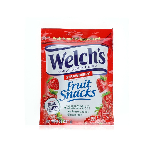 Welchs Fruit Snacks Strawberry 227g Spinneys Uae 5467