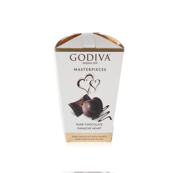 Godiva master pieces dark chocolate ganache heart 117g - Spinneys UAE