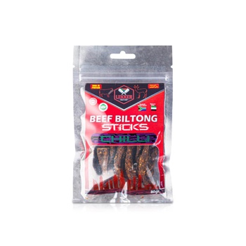 Lekker Beef Biltong Sticks Chilli 80g