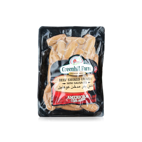 Greenhill Farm Beef Smoked Cocktail Sausages 400g