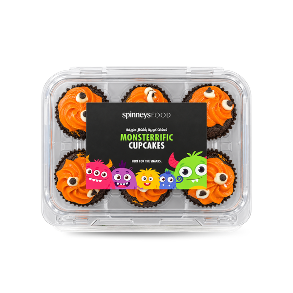 Spinneysfood Halloween Monsterrific Cupcakes x 6 300g