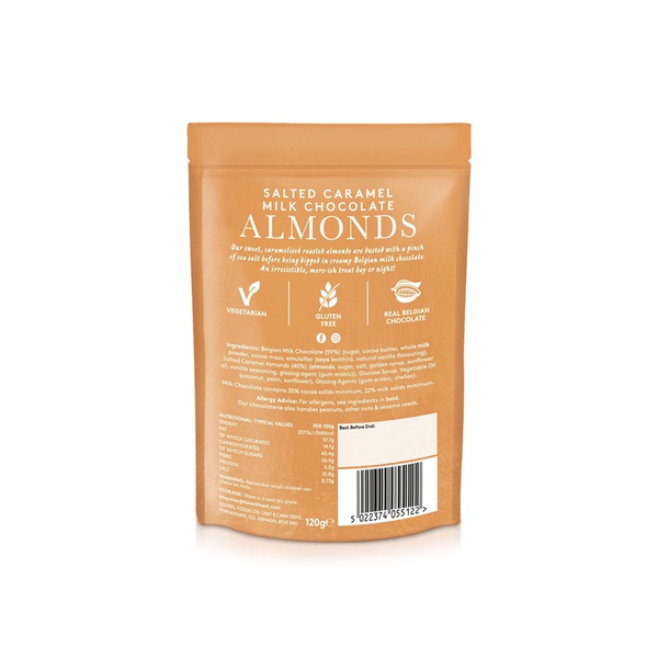 Forest Feast Salted Caramel Milk Chocolate Almonds 120g