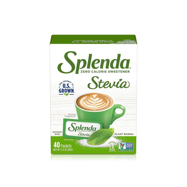 Splenda Stevia Sachet x 40 80g