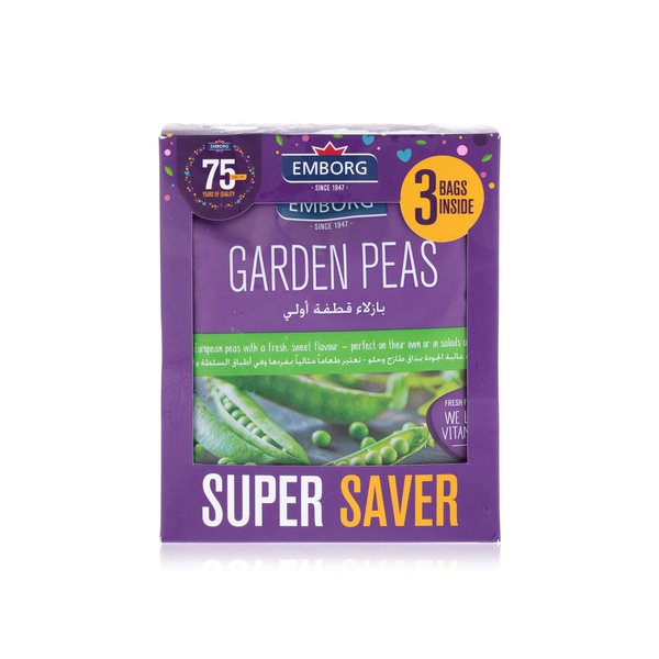 اشتري Emborg garden peas 450g في الامارات