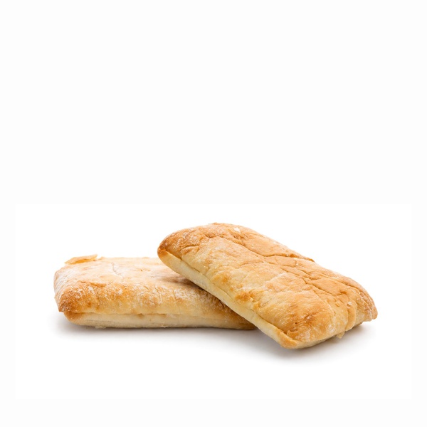 Spinneysfood White Panini x2 210g