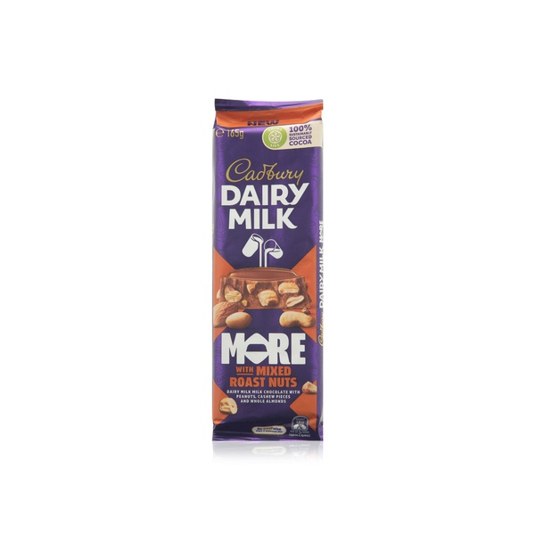 Cadbury Dairy Milk More with Mixed Roast Nuts 165g