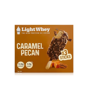 Lightwhey Caramel Pecan Ice Cream Sticks 3 X 120Ml