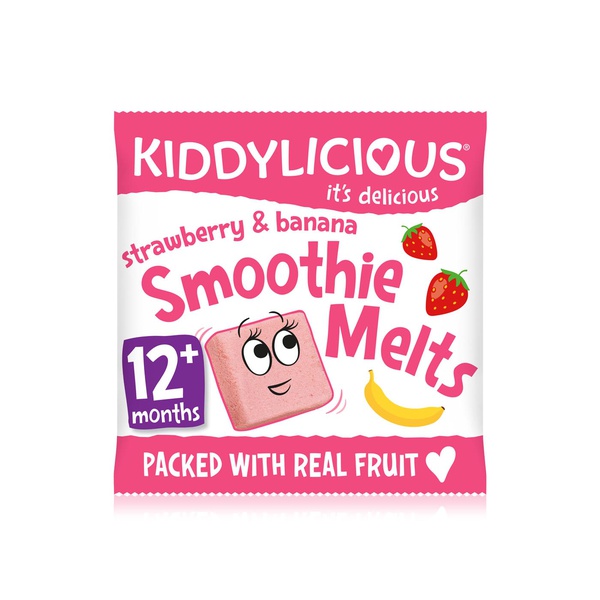 Kiddylicious Strawberry Banana Smoothie Melts 6g