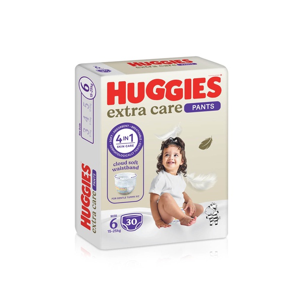Huggies Extra Care Culottes Size 6 30s