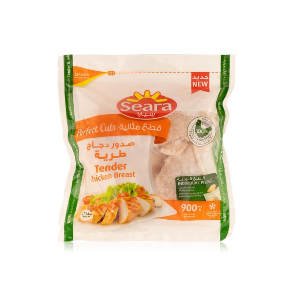 Buy Seara tender chicken breast cuts 900g in UAE