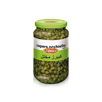 D'Amico Pickled Capers in Vinegar 580g