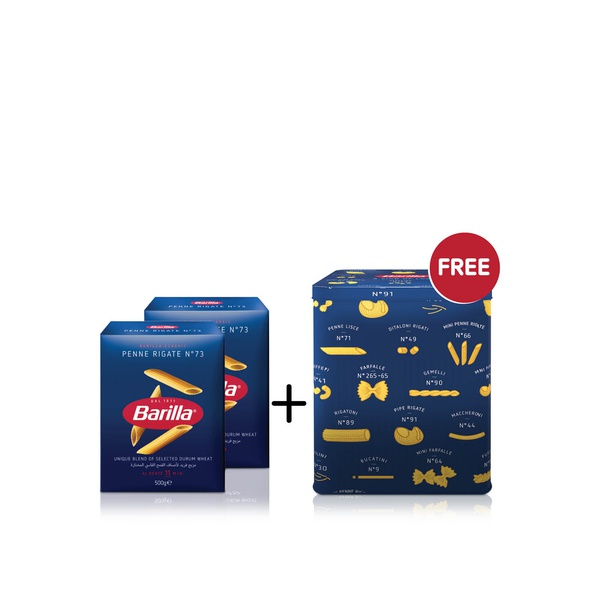 Barilla Penne Rigate 500g x 2