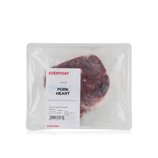 Spinneysfood Everyday Frozen Pork Heart