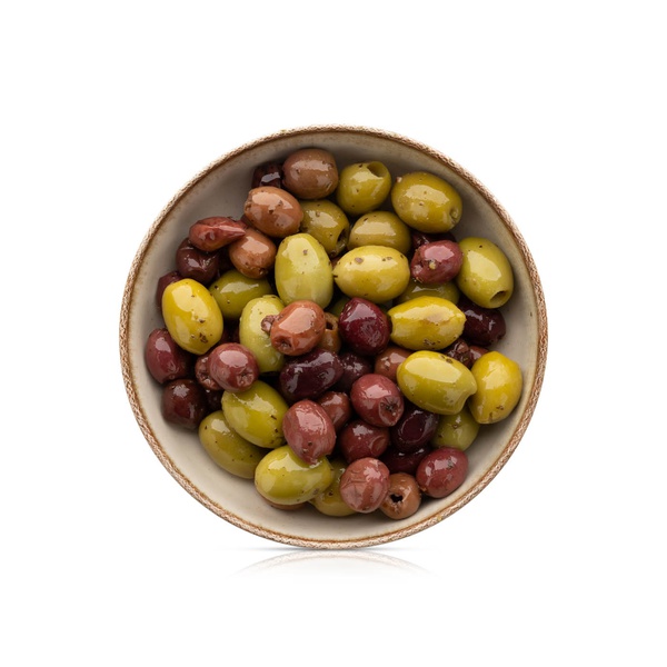 Black and Green Olives