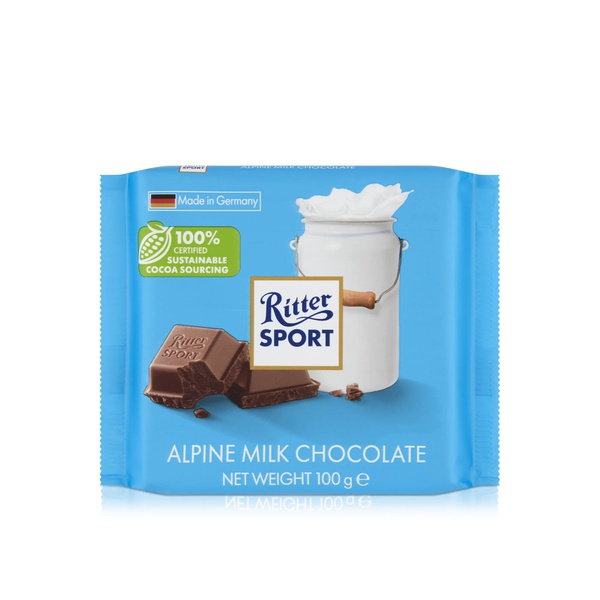 Ritter Sport Alpine Milk Chocolate 100g