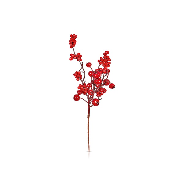 Premier Sprayed Redberry Stem 30cm
