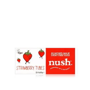 Nush Dairy-Free Yogs Strawberry Tubes 200g