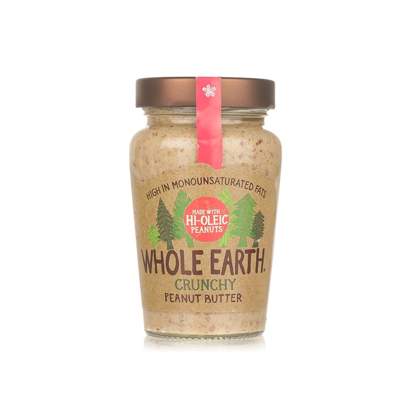 اشتري Whole Earth hi-oleic peanut butter 340g في الامارات