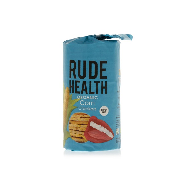 Rude Health Organic Corn Crackers 130g