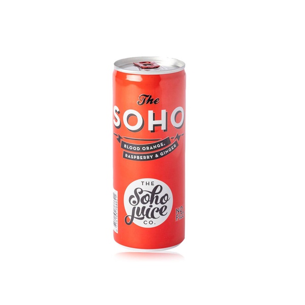 اشتري The Soho Juice Co blood orange raspberry & ginger 250ml في الامارات