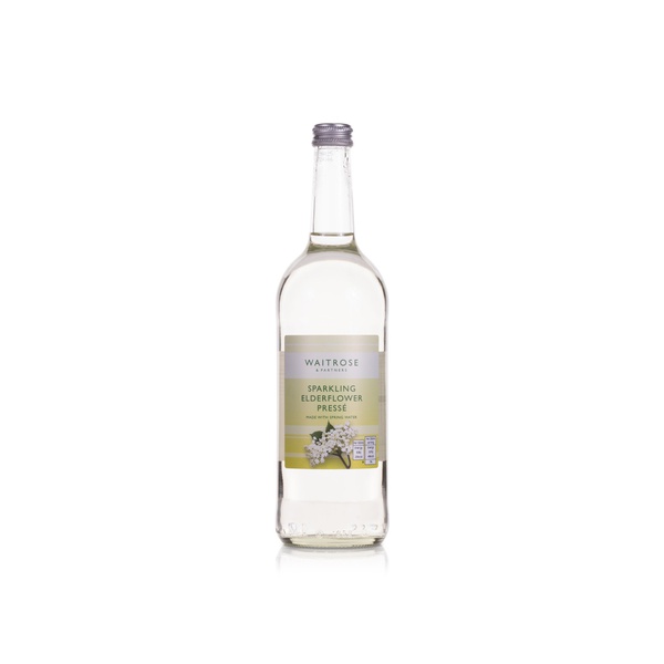 Waitrose Sparkling Elderflower Presse 750ml