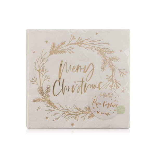 Hootyballoo Merry Christmas Paper Napkins 16 Pack
