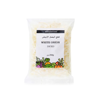 Spinneysfood Diced White Onion 250g