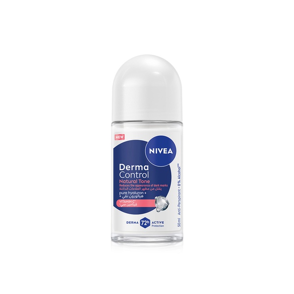 Nivea Derma Control Natural Tone Anti-Perspirant Roll-On 50ml
