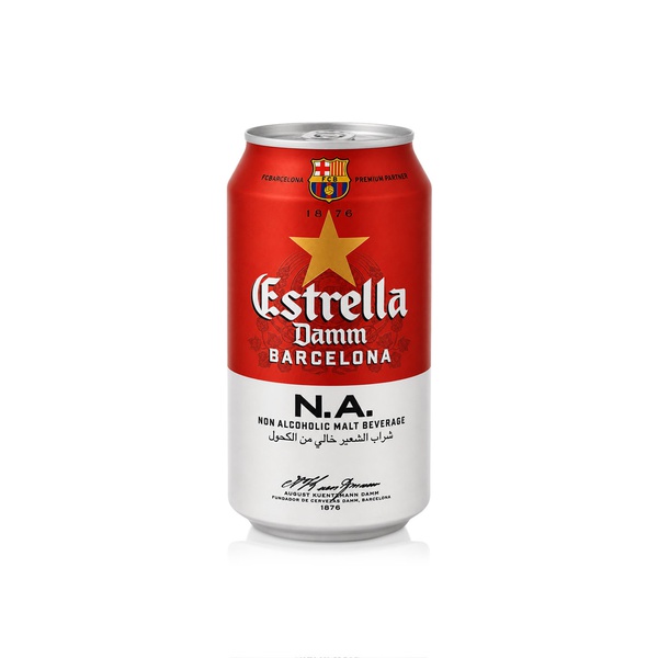Estrella Damm Non-Alcoholic Malt Drink 330ml