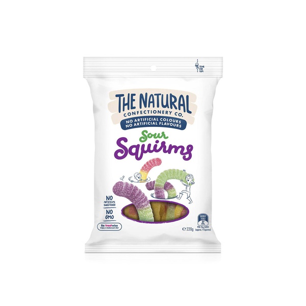 The Natural Confectionery Co. Sour Squirms 220g