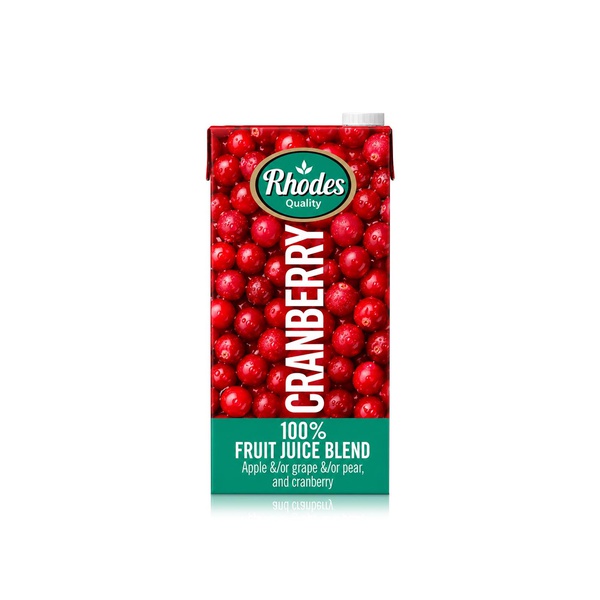 Rhodes Cranberry Fruit Juice Blend 1 Litre