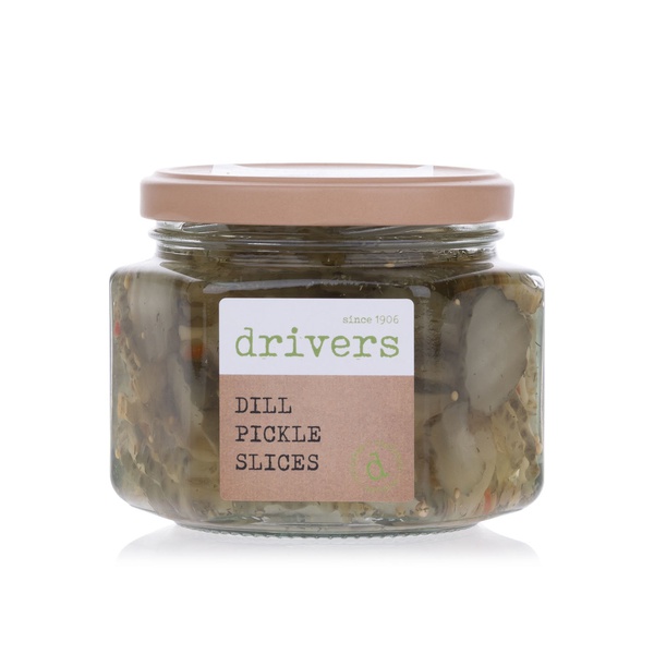 Drivers Sliced Dill Pickles 350g