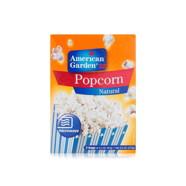 American Garden Natural Popcorn 273g