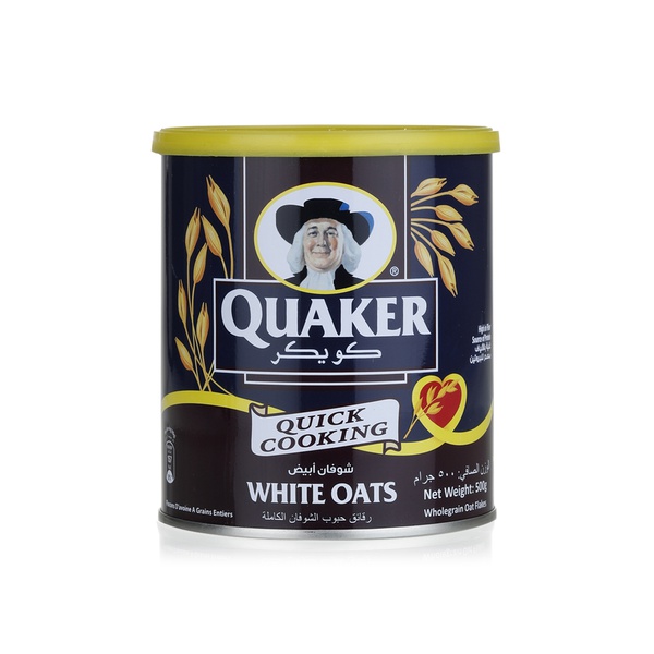 اشتري Quaker white oats 500g في الامارات