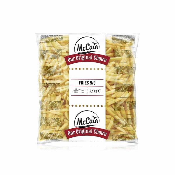 McCain Frozen French Fries 9mm 2.5kg