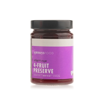 Spinneysfood Four Fruit Preserve 340g