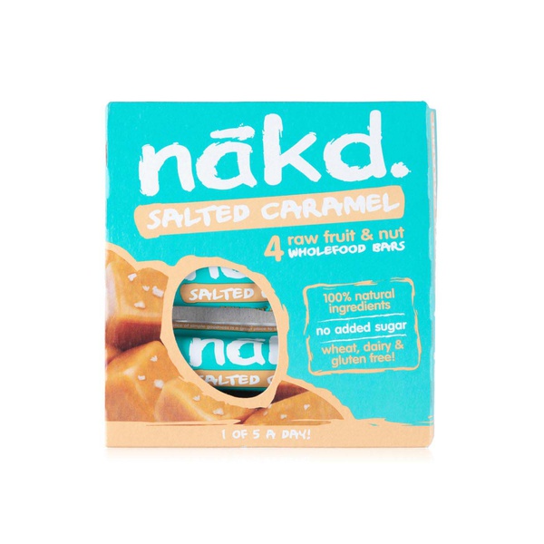 Nakd Salted Caramel Bar 4 x 35g