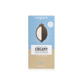 Loving Earth creamy coconut mylk chocolate bar 80g