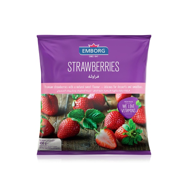 Emborg Frozen Strawberries 450G